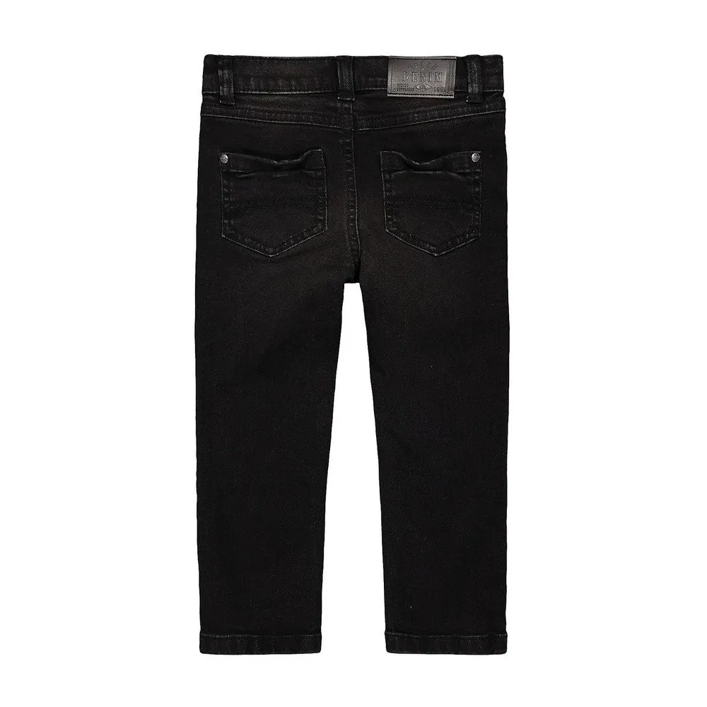 Black Wash Skinny Fit Jeans