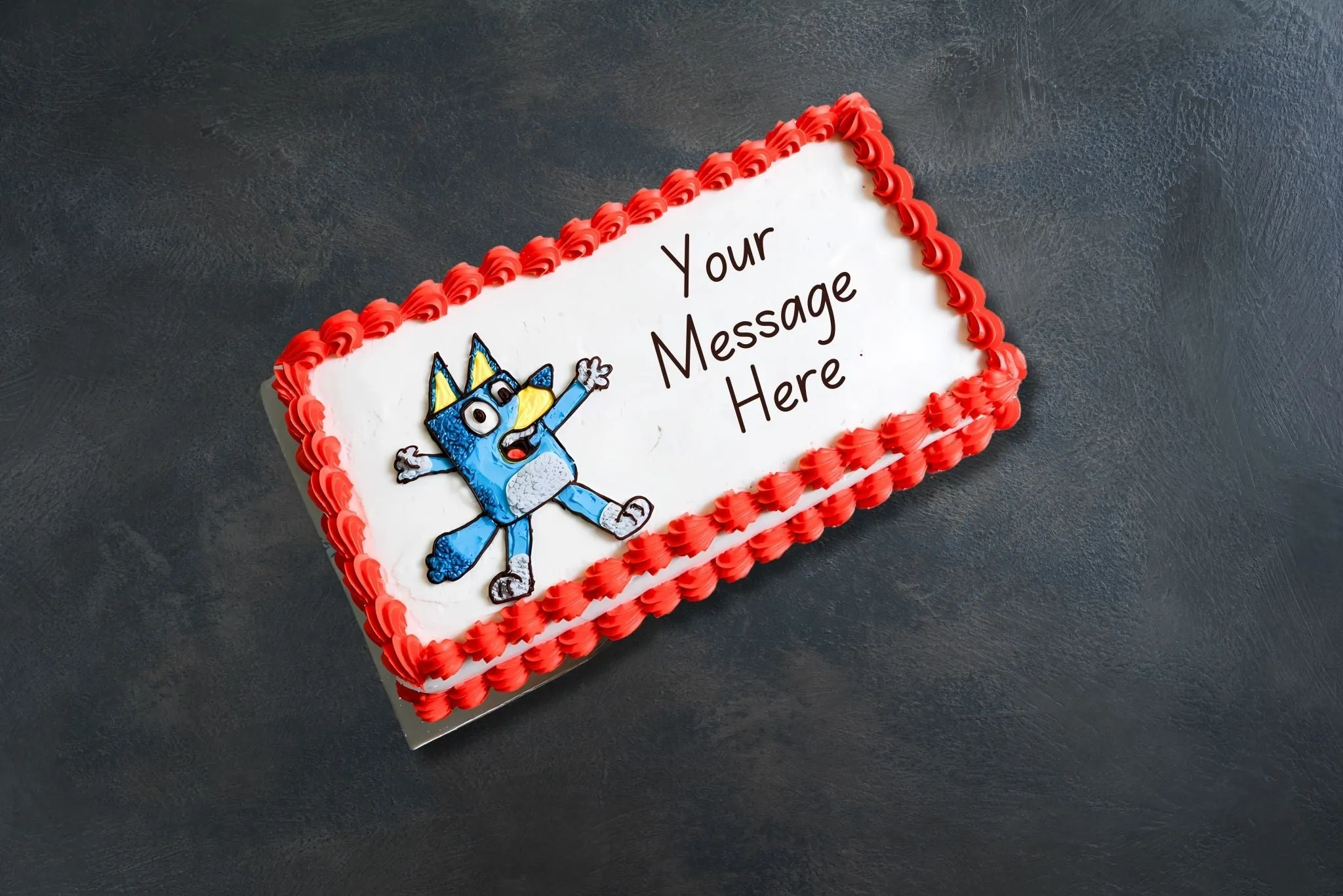 Bluey Slab Cake