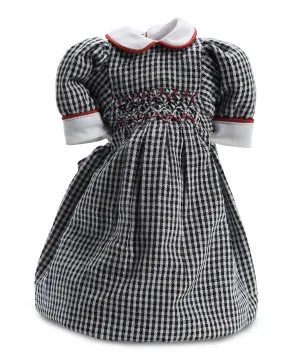 Checkered Dress with Smocking