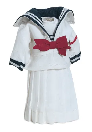 Classic White Sailor Suit