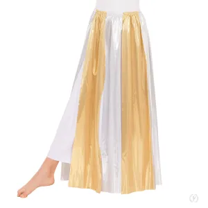 Eurotard 14808c Child Metallic Streamer Skirt and Overlay