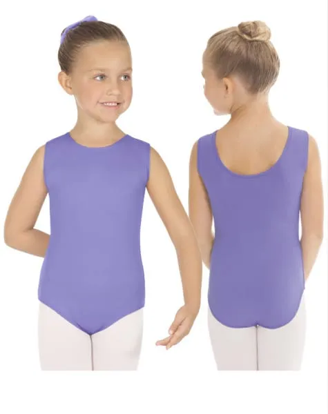 Eurotard 4489 Girls Microfiber Tank Leotard