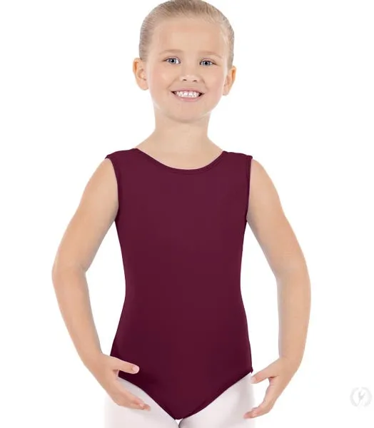 Eurotard 4489 Girls Microfiber Tank Leotard