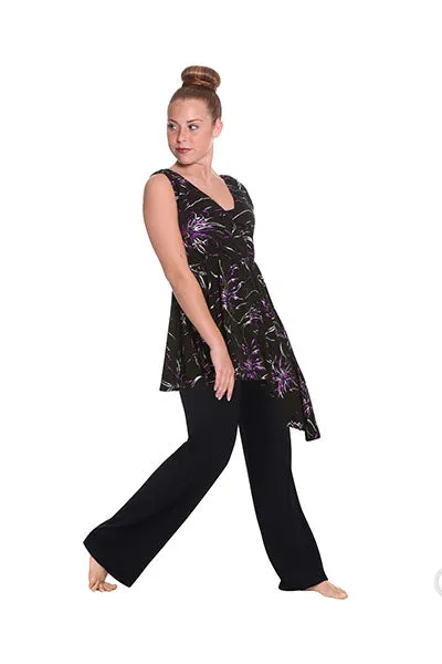 Eurotard 83829 Womens Opulent Orchid Wrap Front Dance Overlay