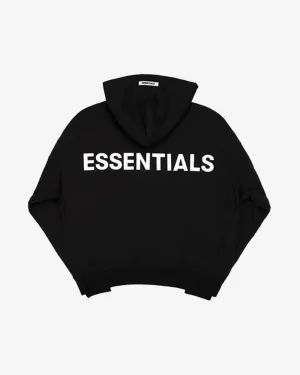 FOG ESSENTIALS 2019 REFLECTIVE LOGO BLACK HOODIE (NEW)