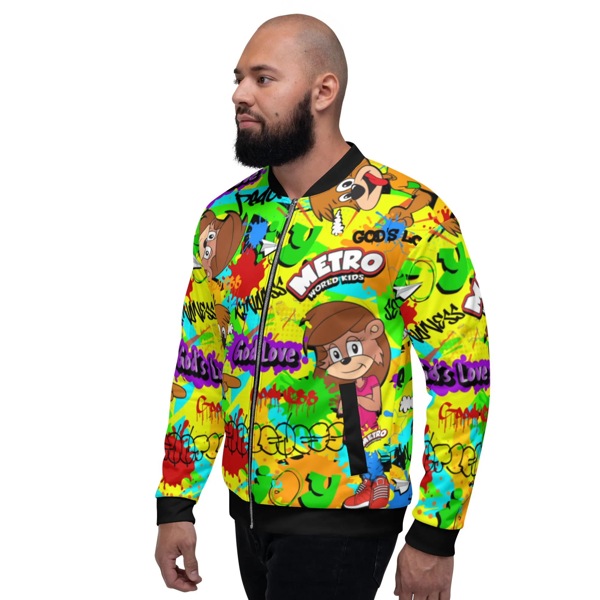 Fruits of the Spirit - Unisex Bomber Jacket