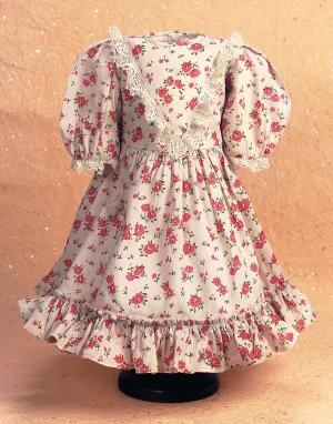 Gathering Rosebuds Cotton Dress