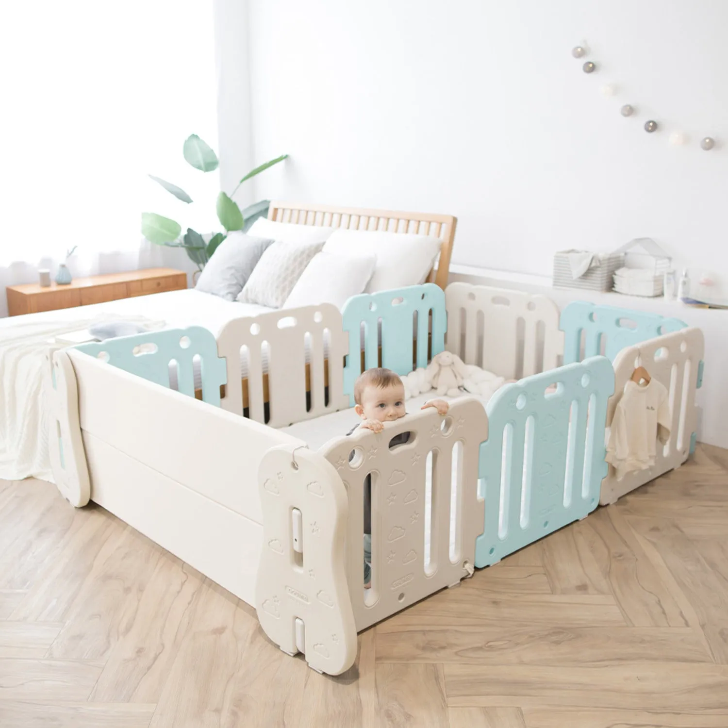 GGUMBI Family Guard Baby Room Set (Basic Guard   Clean Mat)