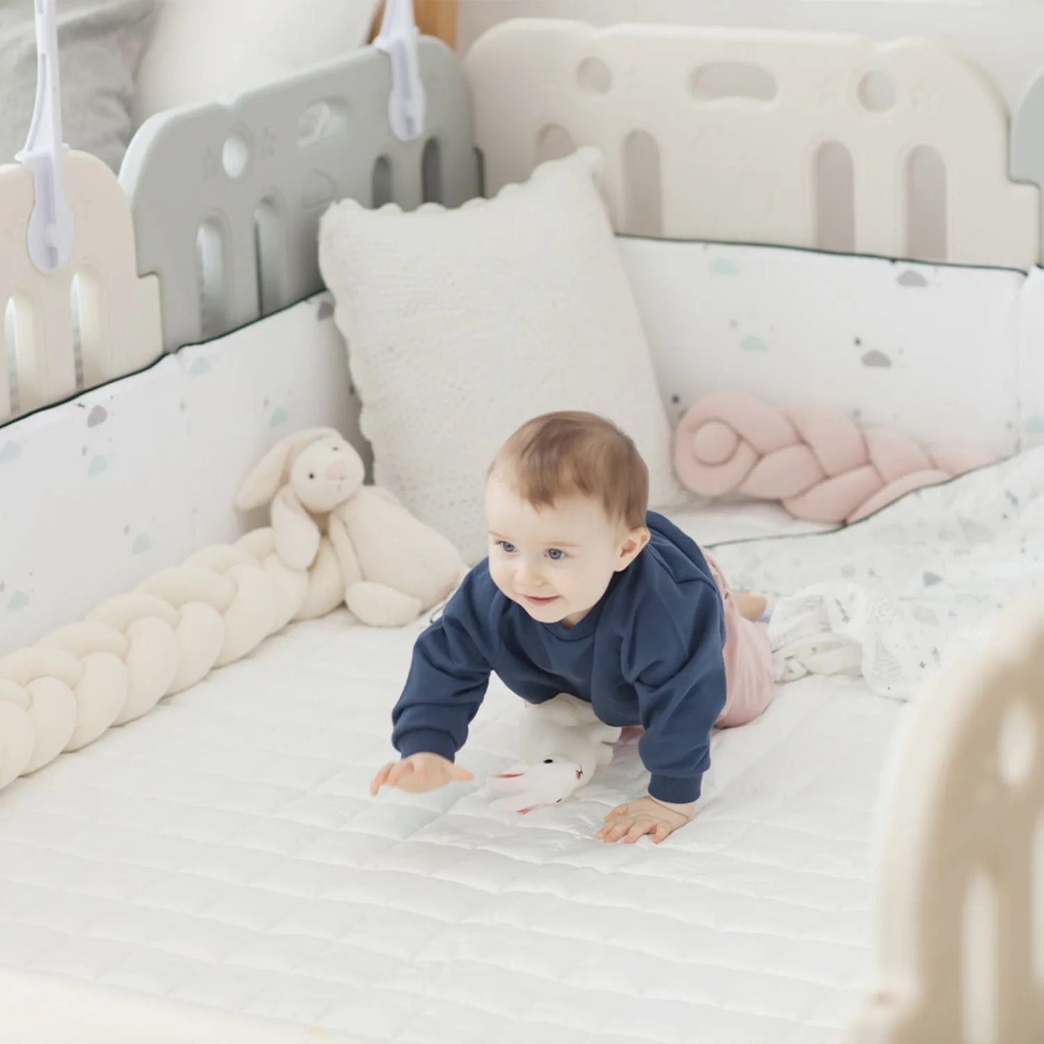 GGUMBI Family Guard Baby Room Set (Basic Guard   Clean Mat)