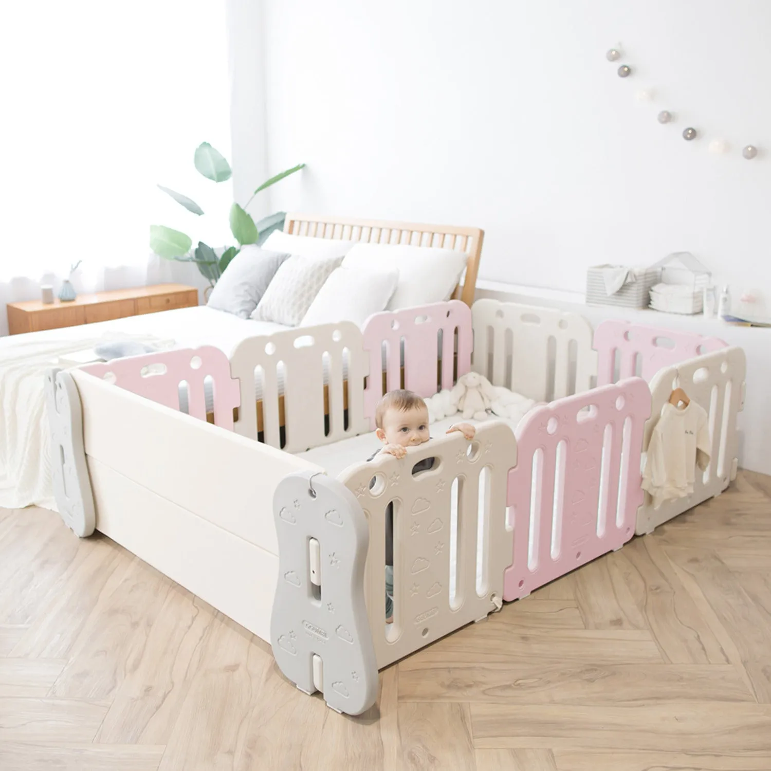 GGUMBI Family Guard Baby Room Set (Basic Guard   Clean Mat)