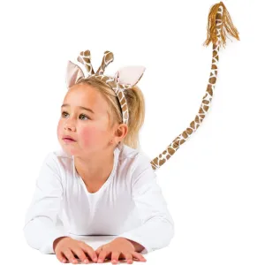 Giraffe Head & Tail Set Child