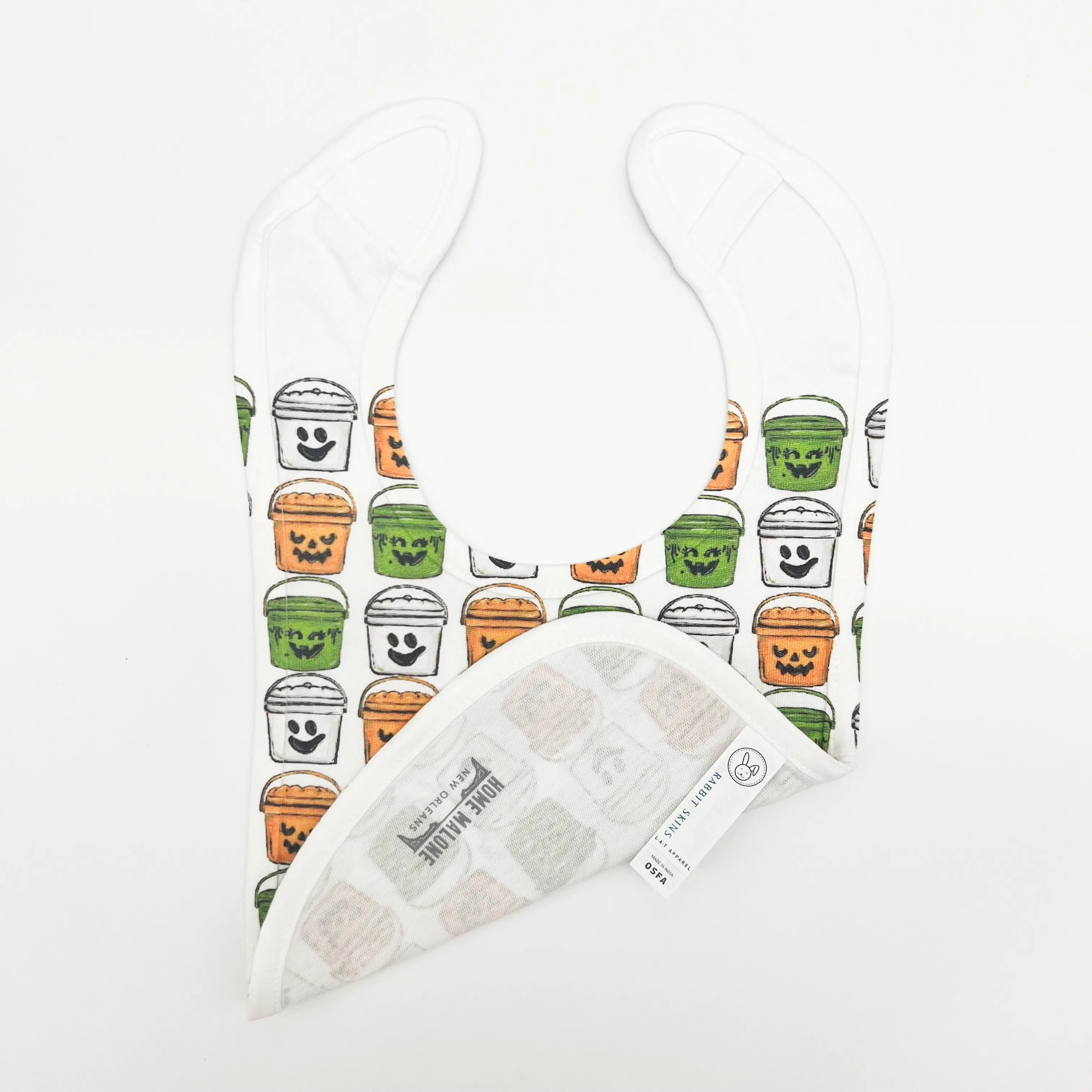 Halloween Buckets Bib