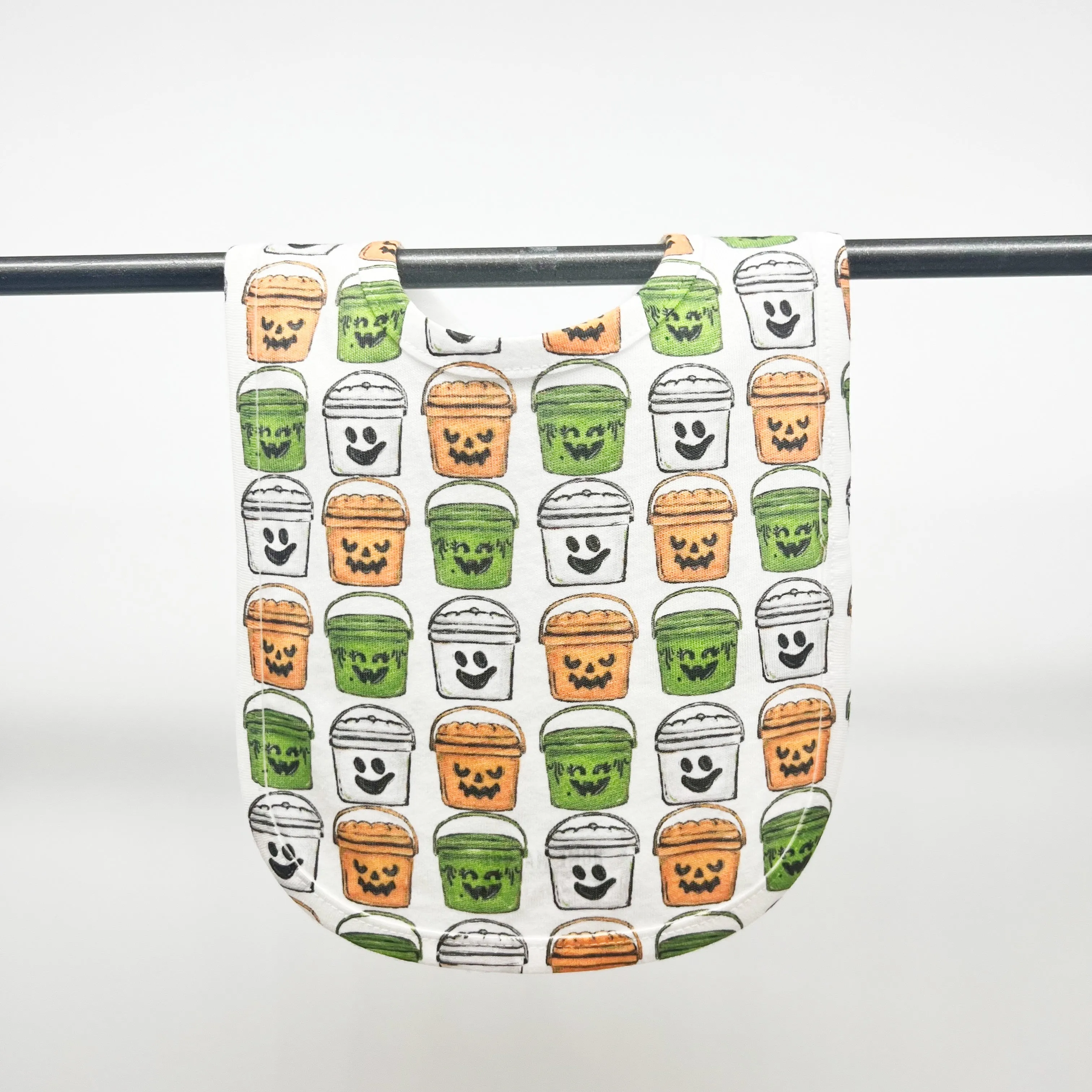 Halloween Buckets Bib