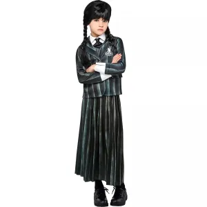 Halloween Wednesday Addams Uniform Costume Child XL | 1 ct