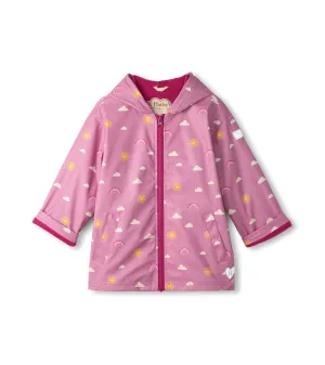 Hatley Zip Up Rain Jacket Sun Charms