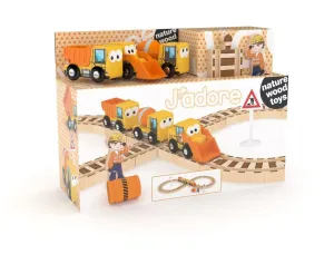 J'adore Construction Train Set