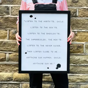 Listen Child Print