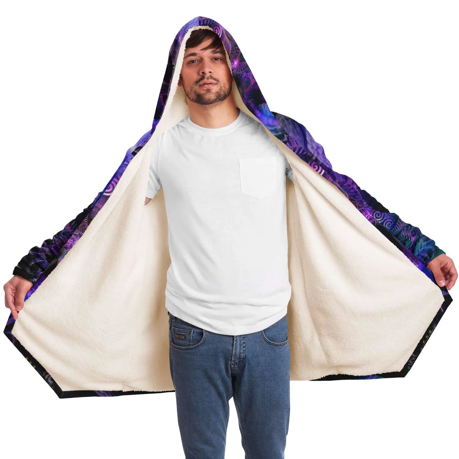 Luminous Presence Micro Fleece Cloak