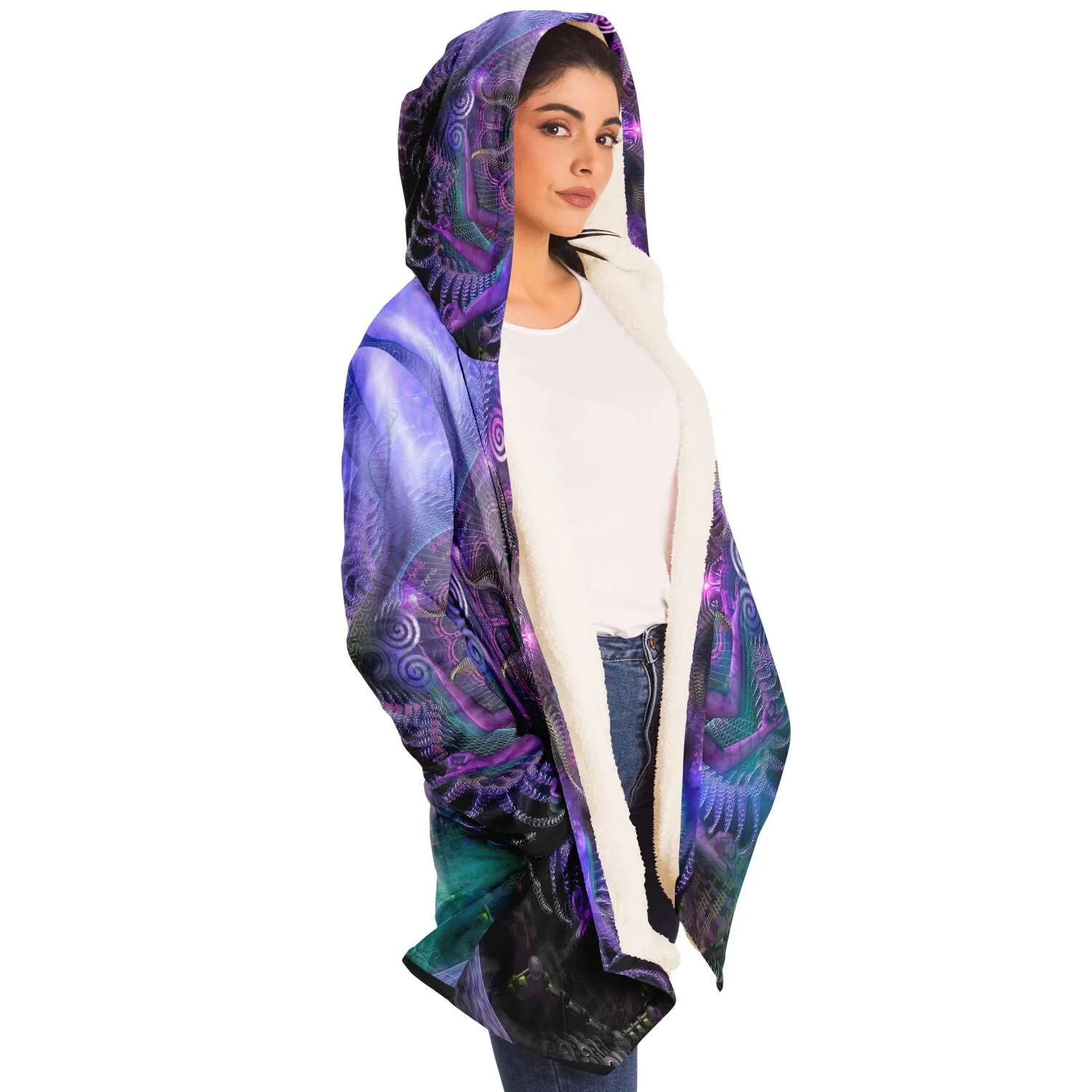 Luminous Presence Micro Fleece Cloak