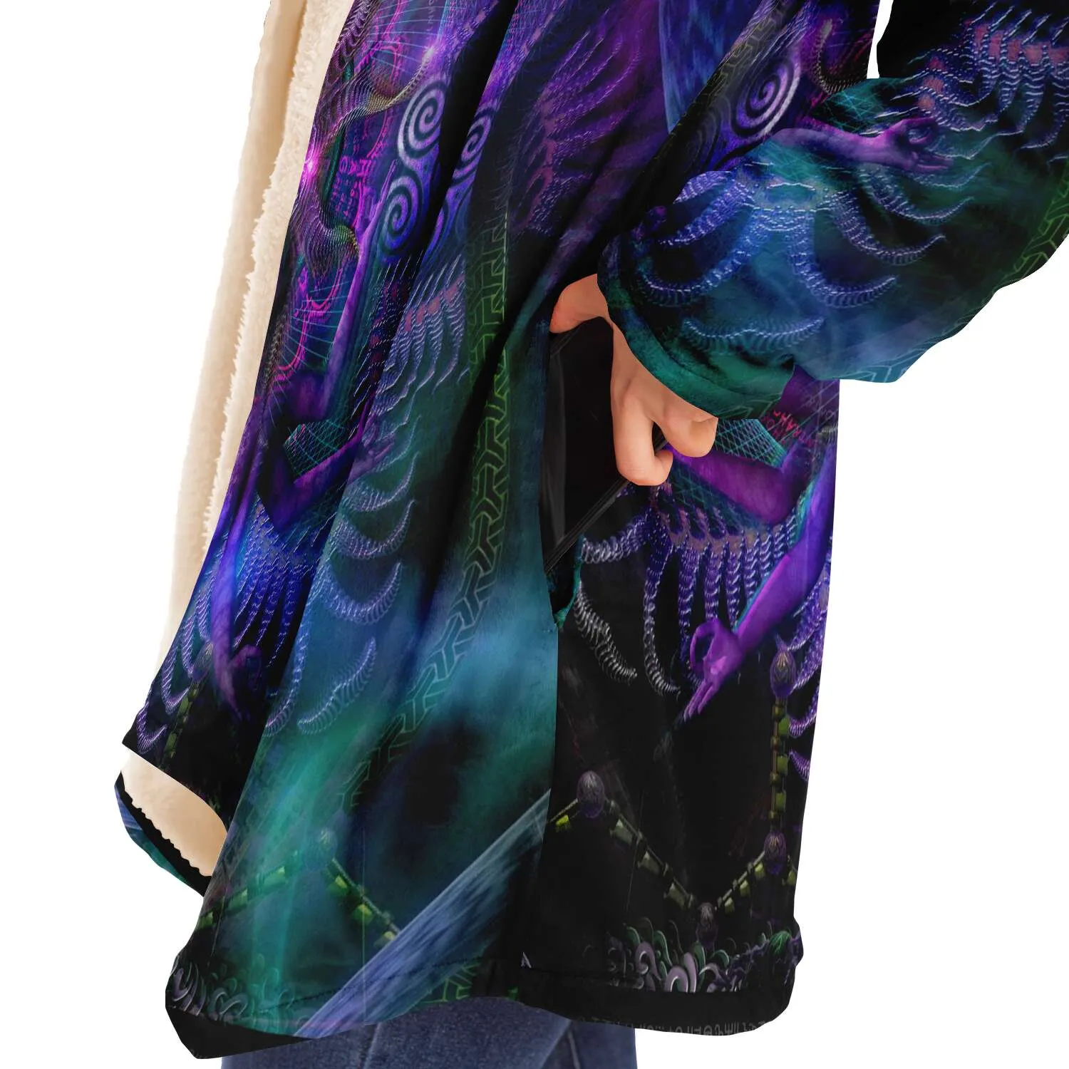 Luminous Presence Micro Fleece Cloak