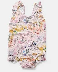 May Gibbs Posey Swimsuit - Rainbow Floral