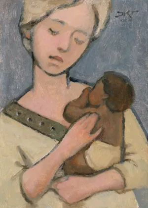 Mother and Child (Blonde and Brown)