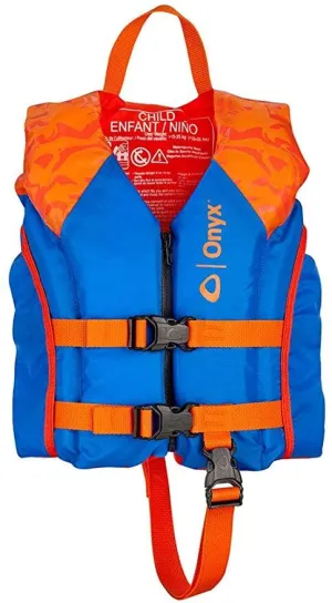 Onyx All Adventure Child Orange Life Jacket