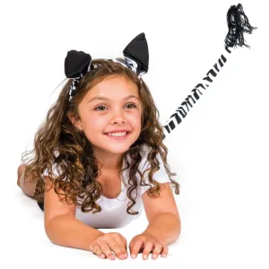 Zebra Head & Tail Set Child